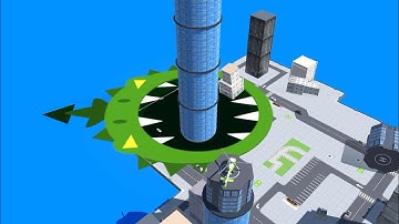 Hole.io - Epic Biggest Hole Gameplay Walkthrough Android iOS #6