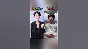 BTS members healthy🥰 & sick😷 look #bts #btsshorts #btsarmy #kpop #shorts #viral
