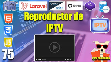 75 Reproductor para la PÁGINA WEB (LARAVEL y MYSQL) FULLSTACK