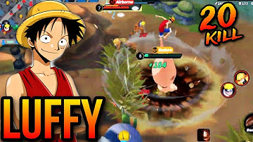 20 Kills!! Luffy Full Gameplay | Jump Assemble