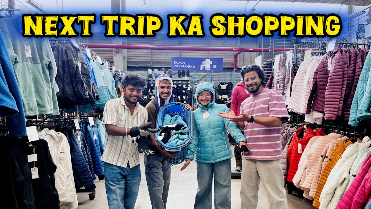 Next trip ka shopping & destination revealed | @TRIPTHEWILD 