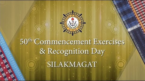 50th Commencement Exercises & Recognition Day