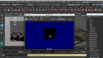 Intro to Lighting and Rendering in Maya. (1-2)