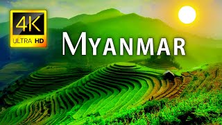 Myanmar  4K Video  Travel Around Myanmar Burma  4K Video Ultra HD  4K HDR