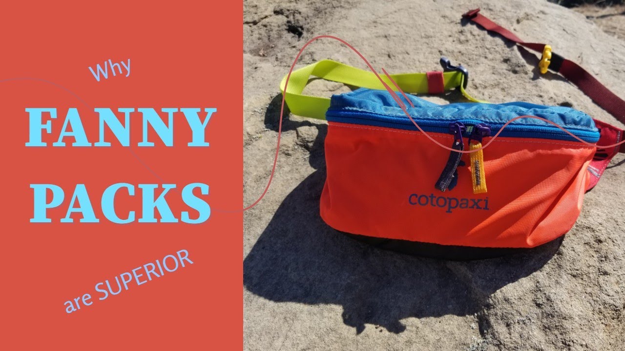 Why I *LOVE* Backpacking With a Fanny Pack Pros and Cons YouTube