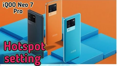 How To Hotspot Setting In Iqoo Neo 7 Pro,Enable Hotspot In Iqoo Neo 7 Pro