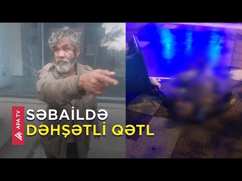 “Bomj” “JEK” işçisini pişiyə görə öldürdü – APA TV