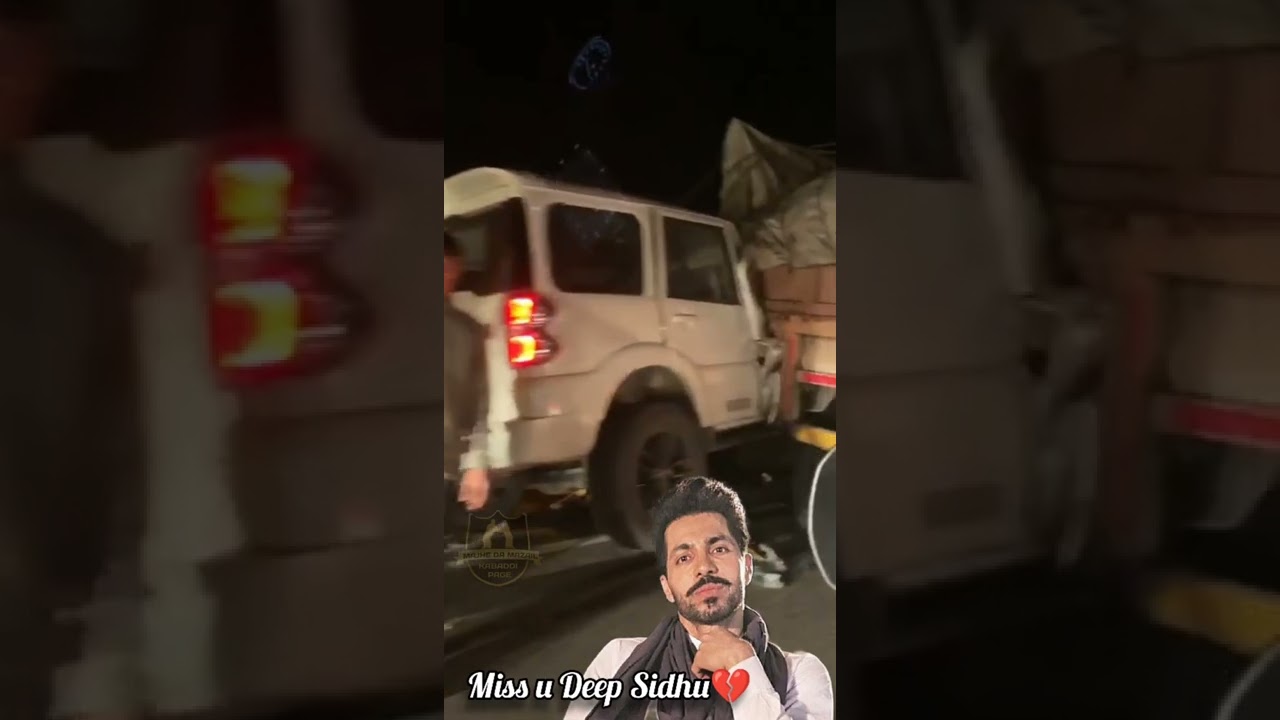 Deep sidhu death video