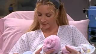 FRIENDS - Phoebe Says Goodbye to Triplets