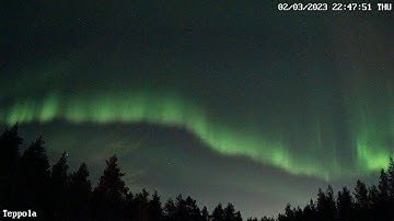 Auroras captured with Reolink Go PT #reolinkcaptures