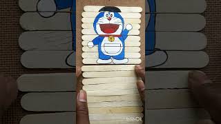 Doraemon 🫂 on icecream stick #viralvideo#cartoon#viralvideos