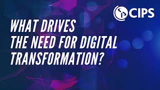 What drives the need for digital transformation?