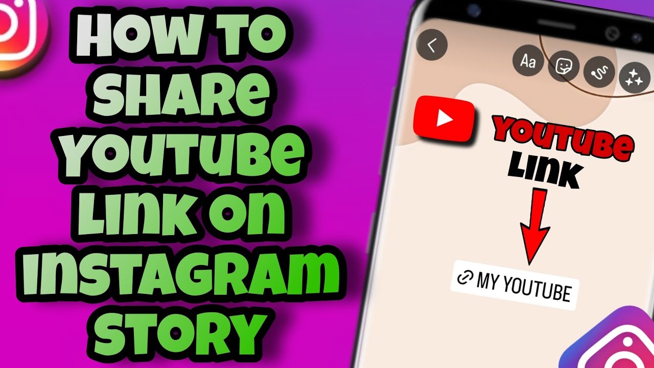 How To Share Youtube Link On Instagram Story New Update 2022 YouTube
