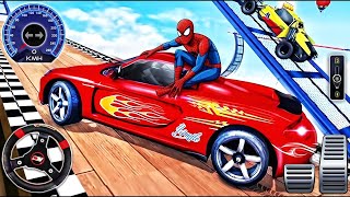 Superhero Ramp Car Stunt Game - GT Car Stunts Racing 3D - Android GamePlay #1 screenshot 4