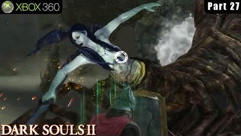 Dark Souls 2 - Xbox 360 Walkthrough Gameplay Part 27 (Beating Boss Scorpioness Najka)