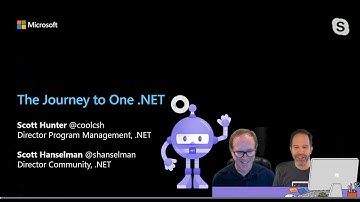 The journey to one  .net