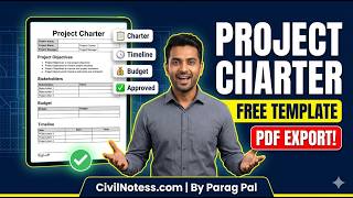How to Write a Project Charter Free Template + PDF Export  Project Management Tool