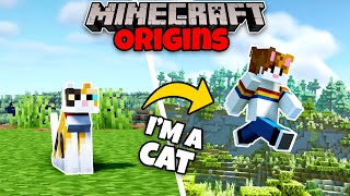 I Beat Minecraft as a Cat!  Minecraft Origins