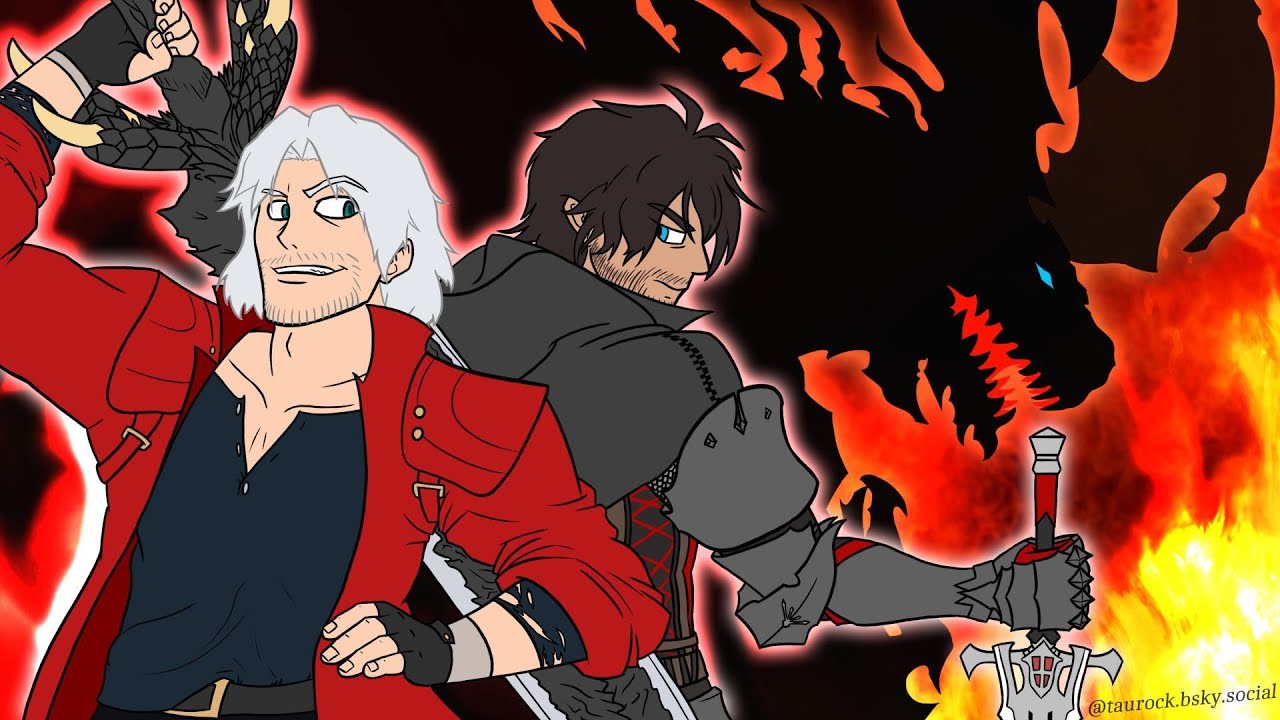 DEATH BATTLE REACTION! : Dante VS Clive (Devil May Cry VS Final Fantasy XVI)