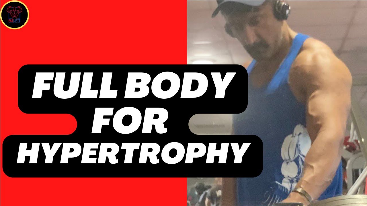 Тренировка всего тела для гипертрофии/роста мышц