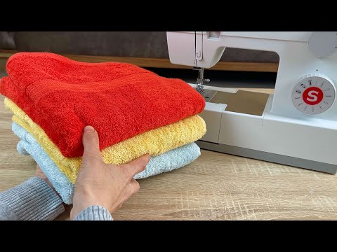 A Super Sewing Idea with Old Unused Towels!