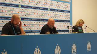 SAMPAOLI TRES ÉMU après OM-RCSA (4-0) et annonce peut-être même qu'il reste sur la fin...