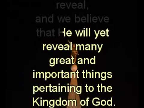 13 Articles of Faith Song of The Church of JeWedding gifts Christ of Latter-day Saints