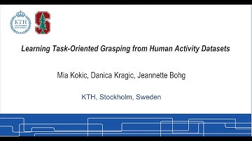 Learning Task-Oriented Grasping from Human Activity Datasets
