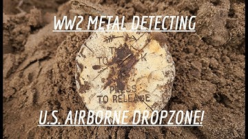 U.S. Airborne Drop Zone! [WW2 Metal Detecting]