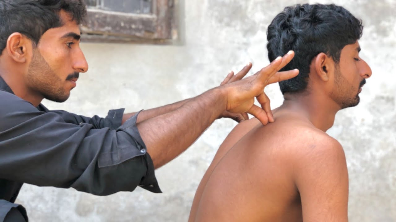 $1 Street Massage ASMR 💆‍♂️ Head & Body Therapy for 99% Relaxation