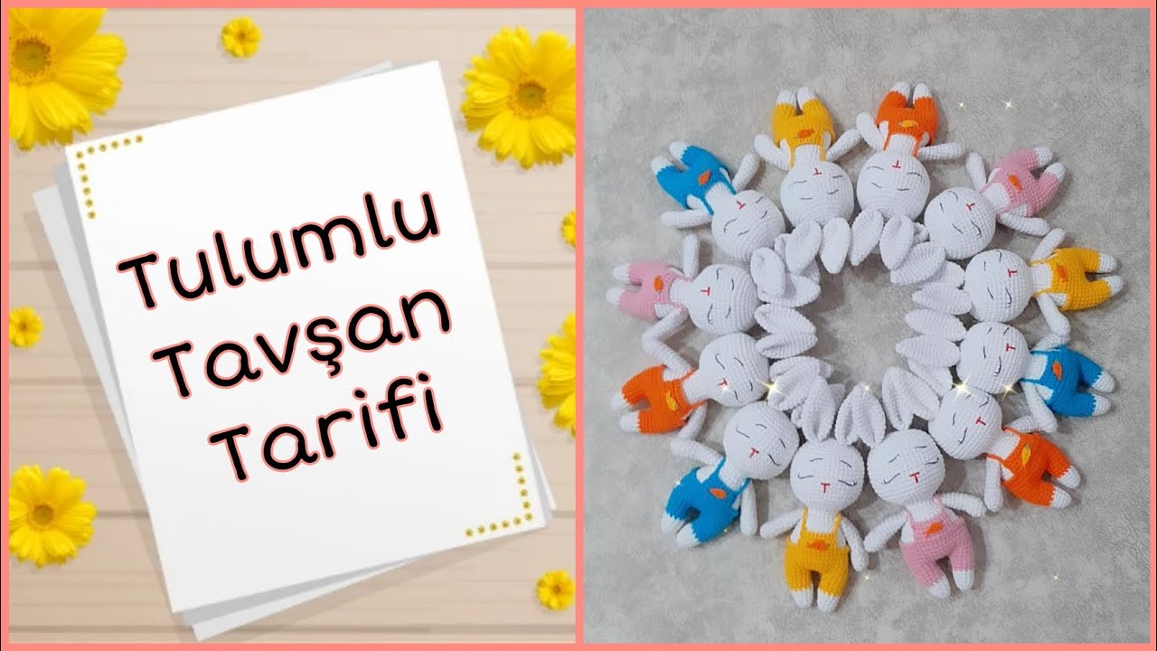 Amigurumi Tulumlu Tavşan (NurselToys)
