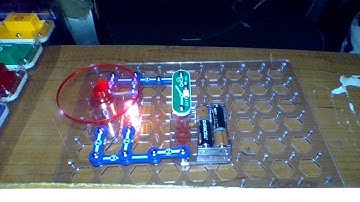 Snap circuits Lamp & Fan in Parallel (Project#6) (model SC-300)