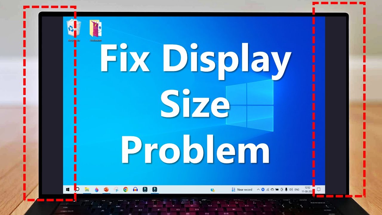 Screen Resolution Problem How To Fix Screen Size Problem Laptop
