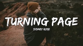 Sydney Rose - Turning Page (Lyrics)