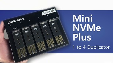 EZ Dupe 2023 release! Mini NVMe Plus Duplicator support M.2 & SATA with smart power protection.