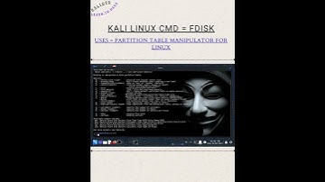 kali linux cmd = fdisk