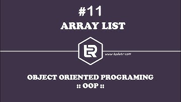 Belajar ArrayList Pada Pemrograman Java Berorientasi Objek (PBO/OOP) / Part #11