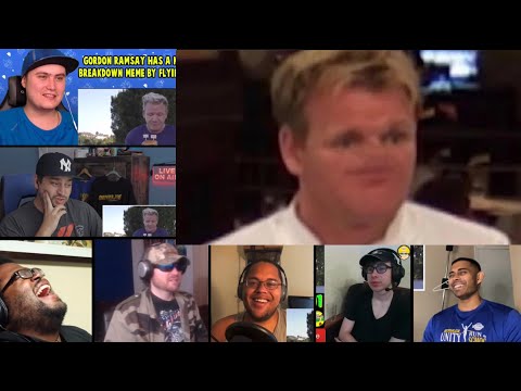 Gordon Ramsay has a mental breakdown Reactions Mashup