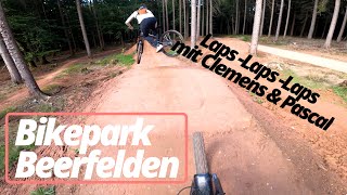 Bikepark Beerfelden ‘23 | Laps ohne Ende + Clemens crashed in Schlammloch