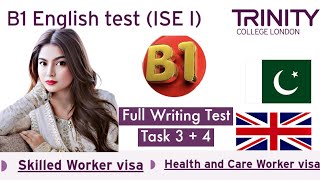 Trinity College London - ISE I (B1) Integrated Reading & Writing ||Multi Text Reading  |Tips | UKVI