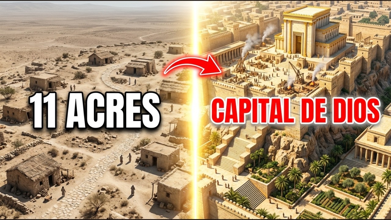 El ascenso de Jerusalén: ¿Cómo una pequeña aldea se convirtió en la capital de Dios?