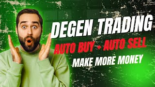 Auto Buy & Auto Sell Solana Meme Coins FAST ⚡ | Trojan Bot Degen Trading Tutorial