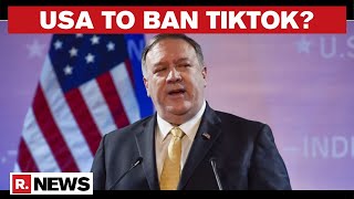US Hints At Banning Chinese Apps: "Looking Into Tiktok In Context Of National Security Threat"