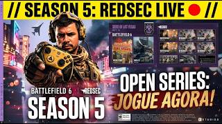 AO VIVO: SEASON 5 + CONTROLE NERFADO?! BATTLEFIELD 6 REDSEC