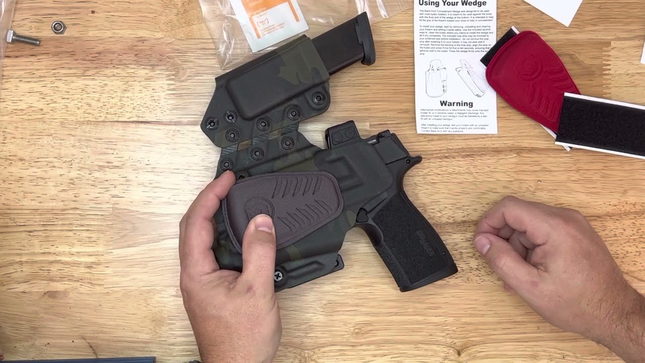 Black Arch Holsters Sig Sauer P365x Macro Unboxing