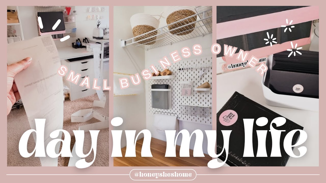 📦 Welcome To A Day In My Life | Small Business Owner | ASMR Packaging ...