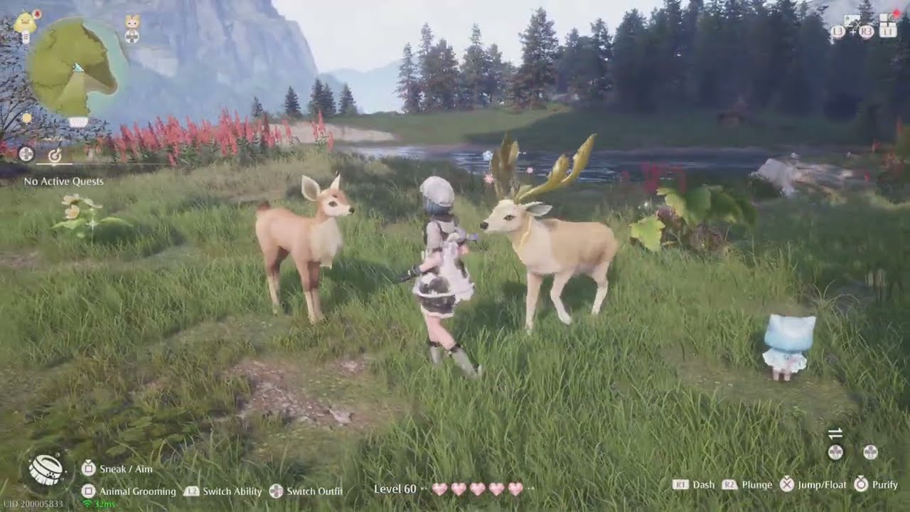 Infinity Nikki Crown Fluff Essence Gathering for Silvergale Aria Sketch