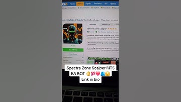 Spectra Zone Scalper MT5 EA BOT #forexalgotrader #spectrazonescalper #forex #forextrading #mt5 #ea