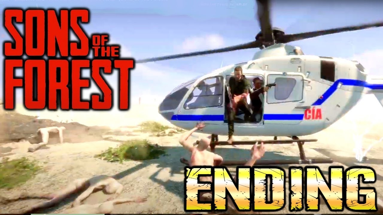 ＃５【最終回】食人族の島からの脱出！製品版の衝撃の真実とクライマックスとは【Sons Of The Forest】