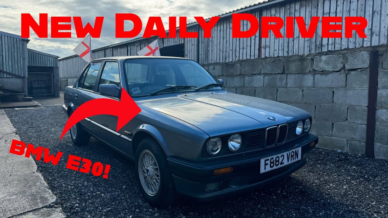 BMW E30: The New Daily Driver! #ClassicCars - YouTube